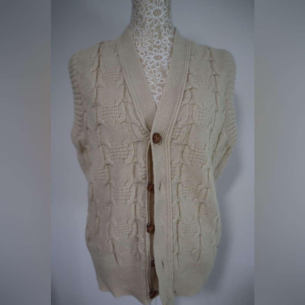 Vintage Pebble Beach Knit Vest - Made in USA
